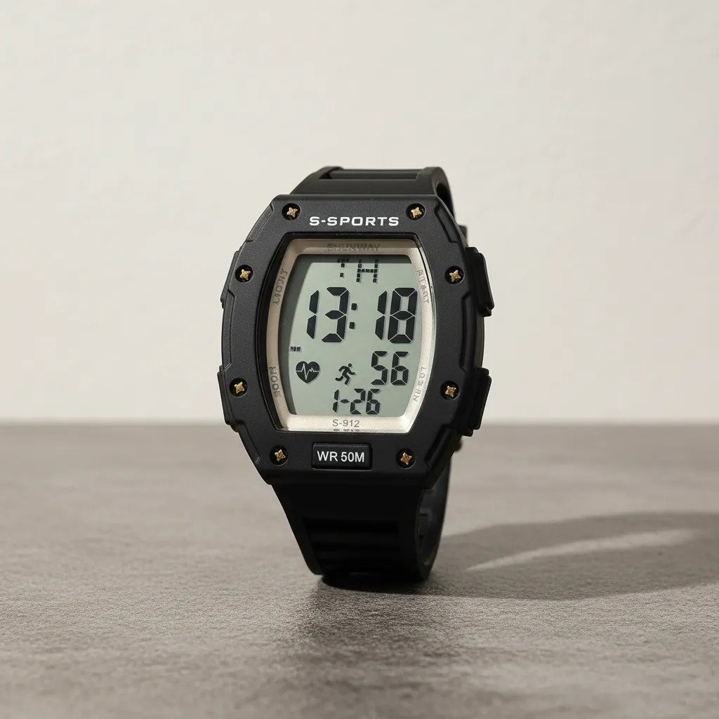 Relógio  Esportivo Digital Tático Masculino Shunway S-912