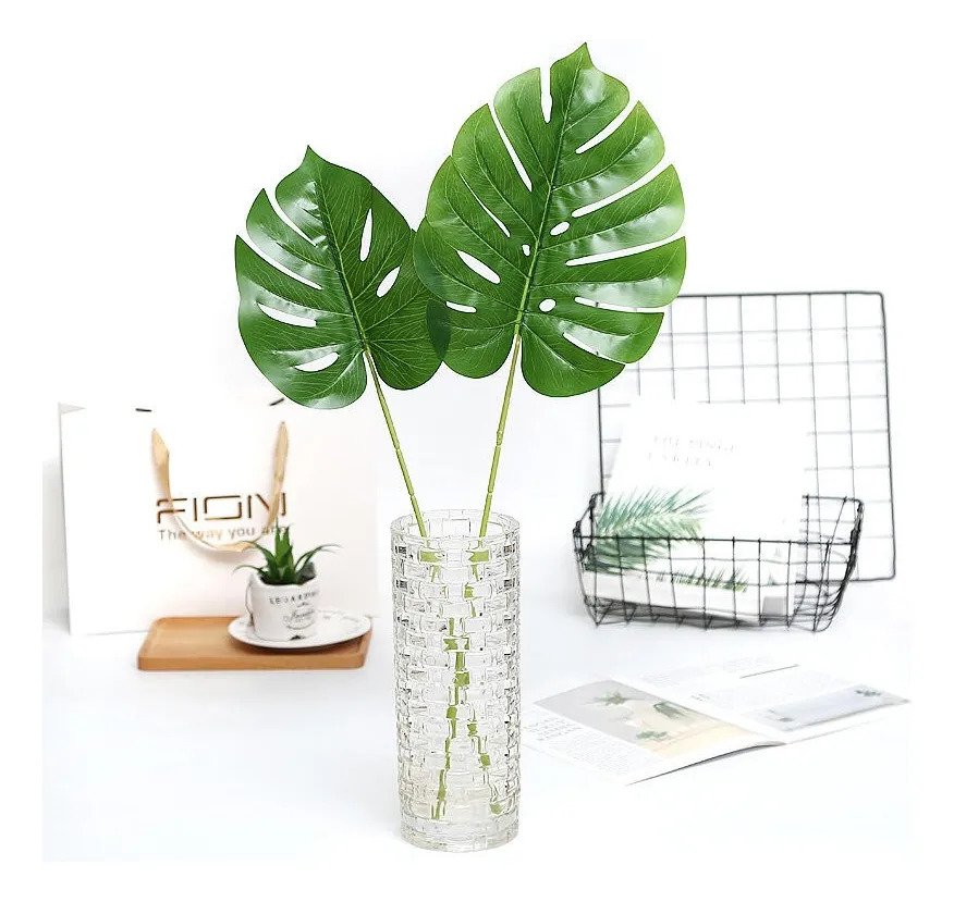 Flor Artificial Realista Decoração Rzf020 Verde