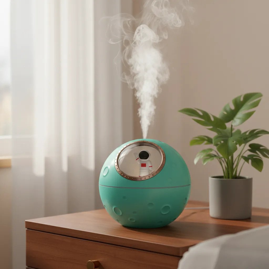 Umidificador De Ar Astronauta - Verde