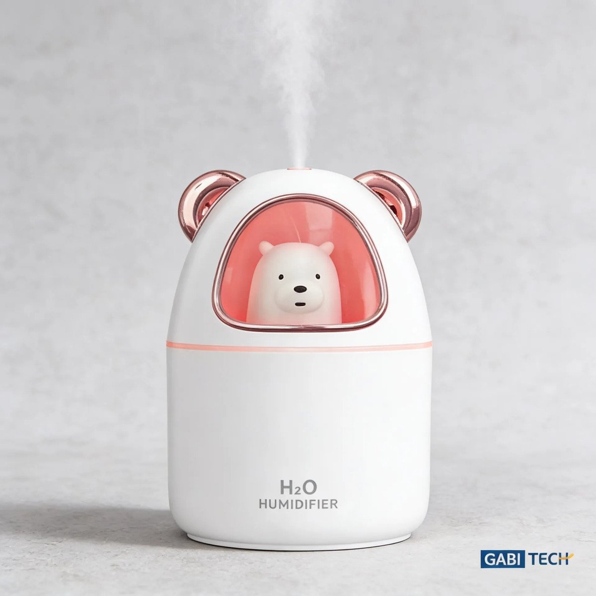 Umidificador De Ar Um015-02 Urso - Branco