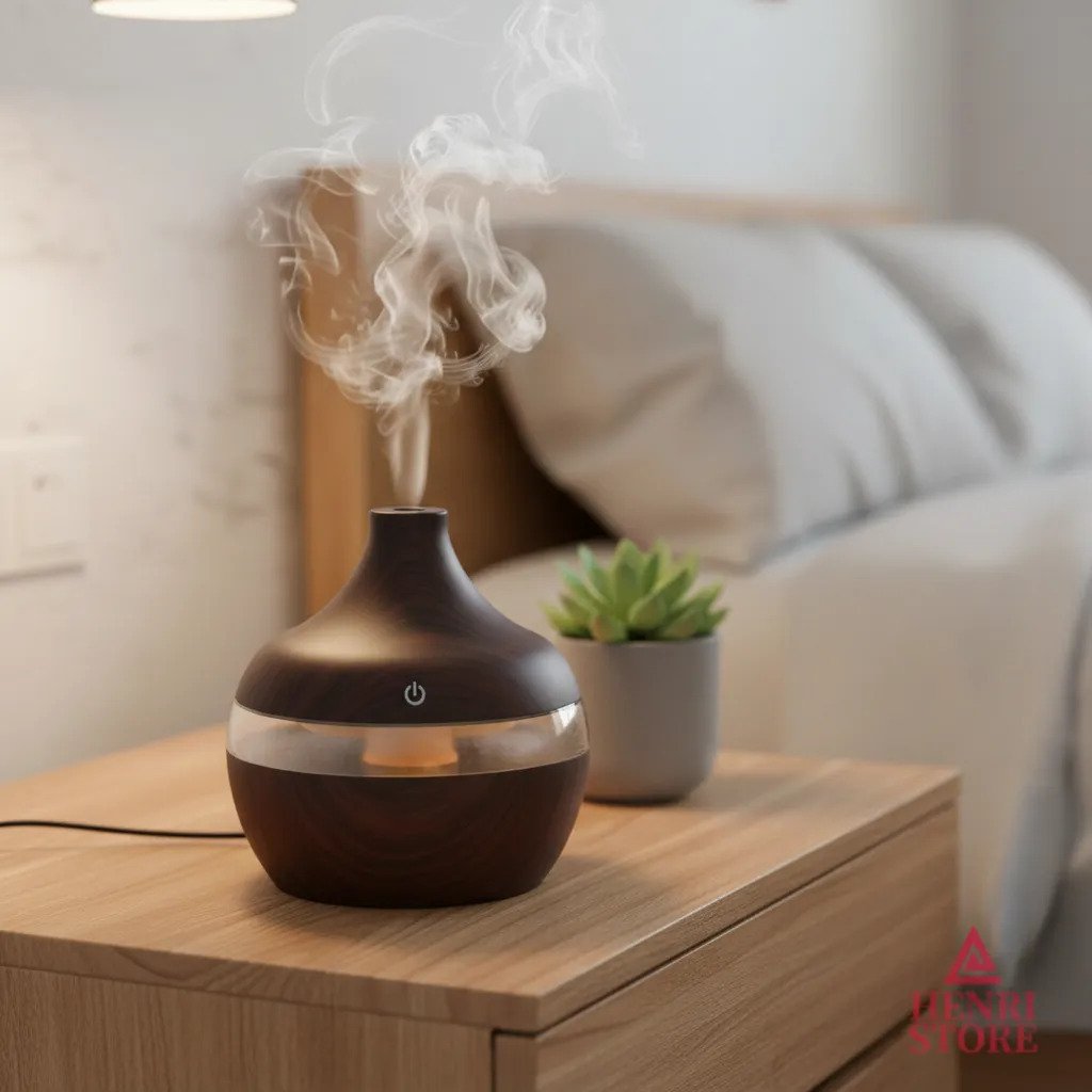 Umidificador De Ar Ultrassônico Para Ambientes Portátil