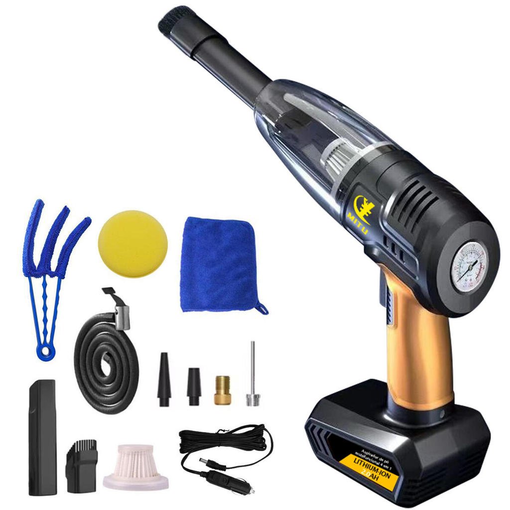 Bomba De Ar Portátil Carro 12V Compressor JLX-100016